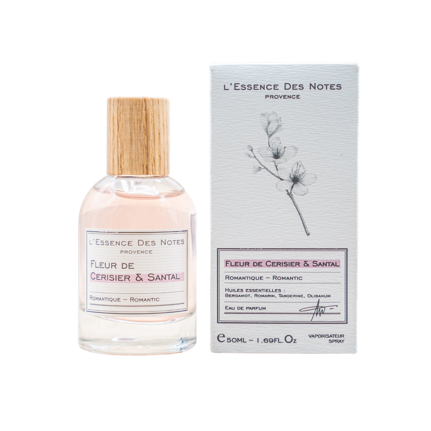 L'Essence des Notes - Fleur de Cerisier & Santal - Eau de Parfum