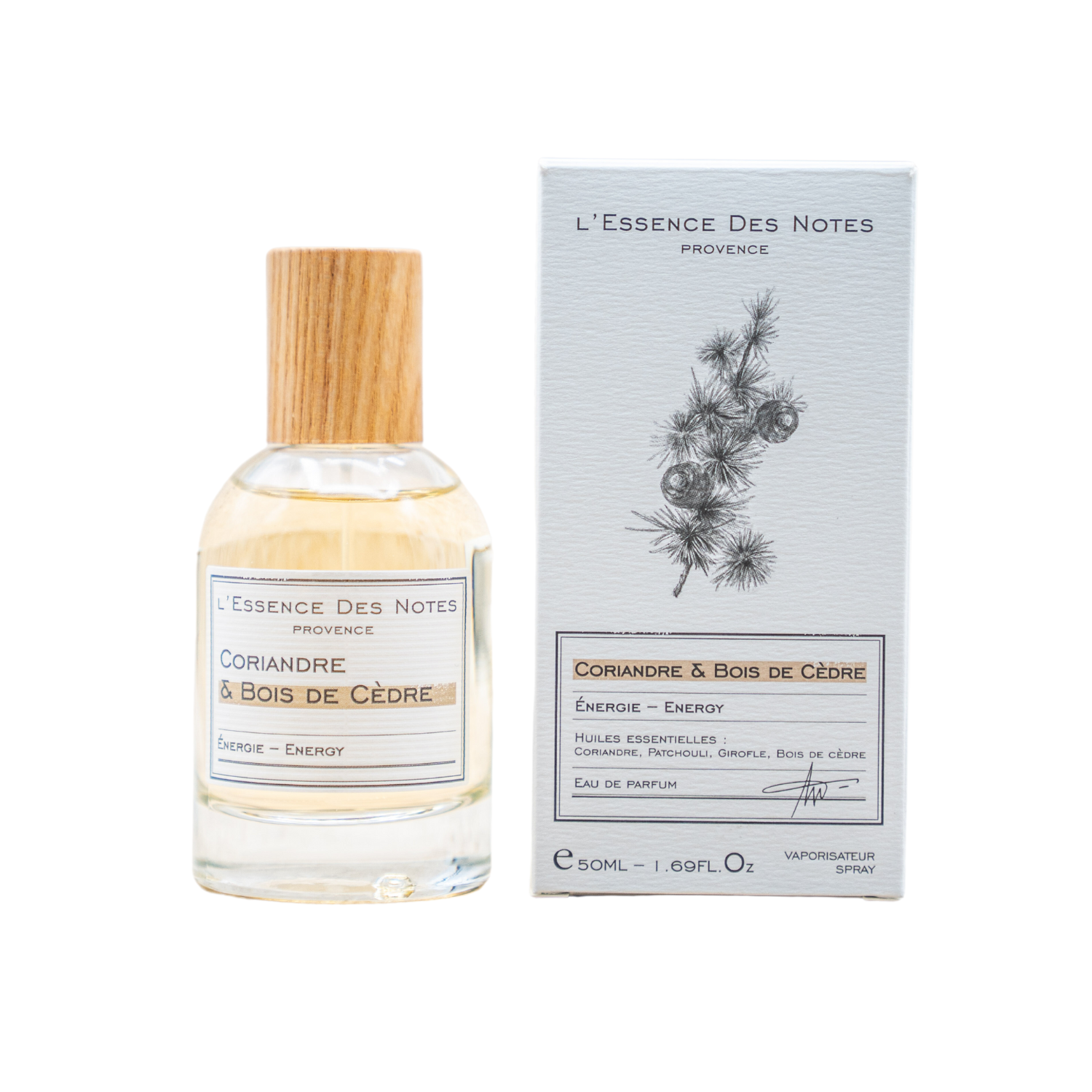 L'Essence des Notes - Coriandre & Bois de Cedre - Eau de Parfum