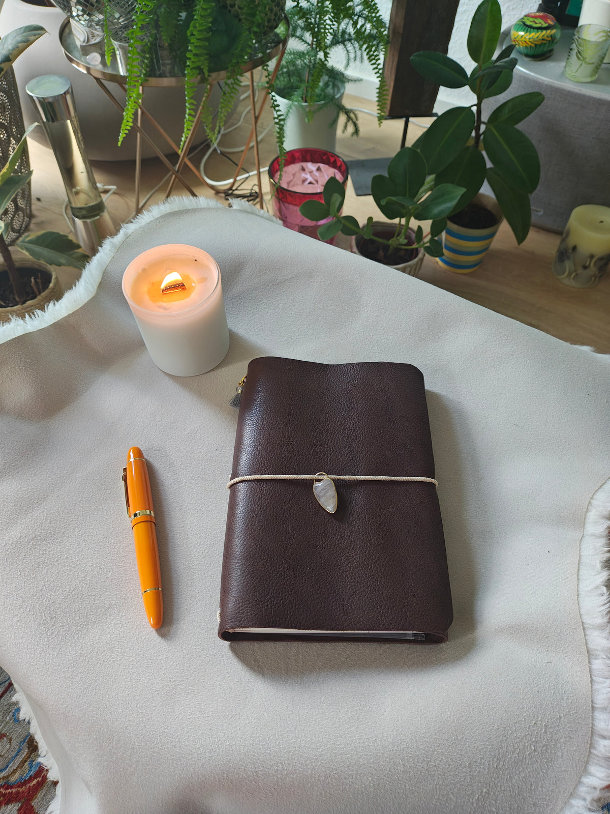 La Schiller Art - Leather Notebook - Jumbo nitro black