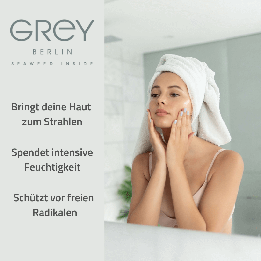 Grey - Seaweed Glow Boost Serum - Gesichtsserum