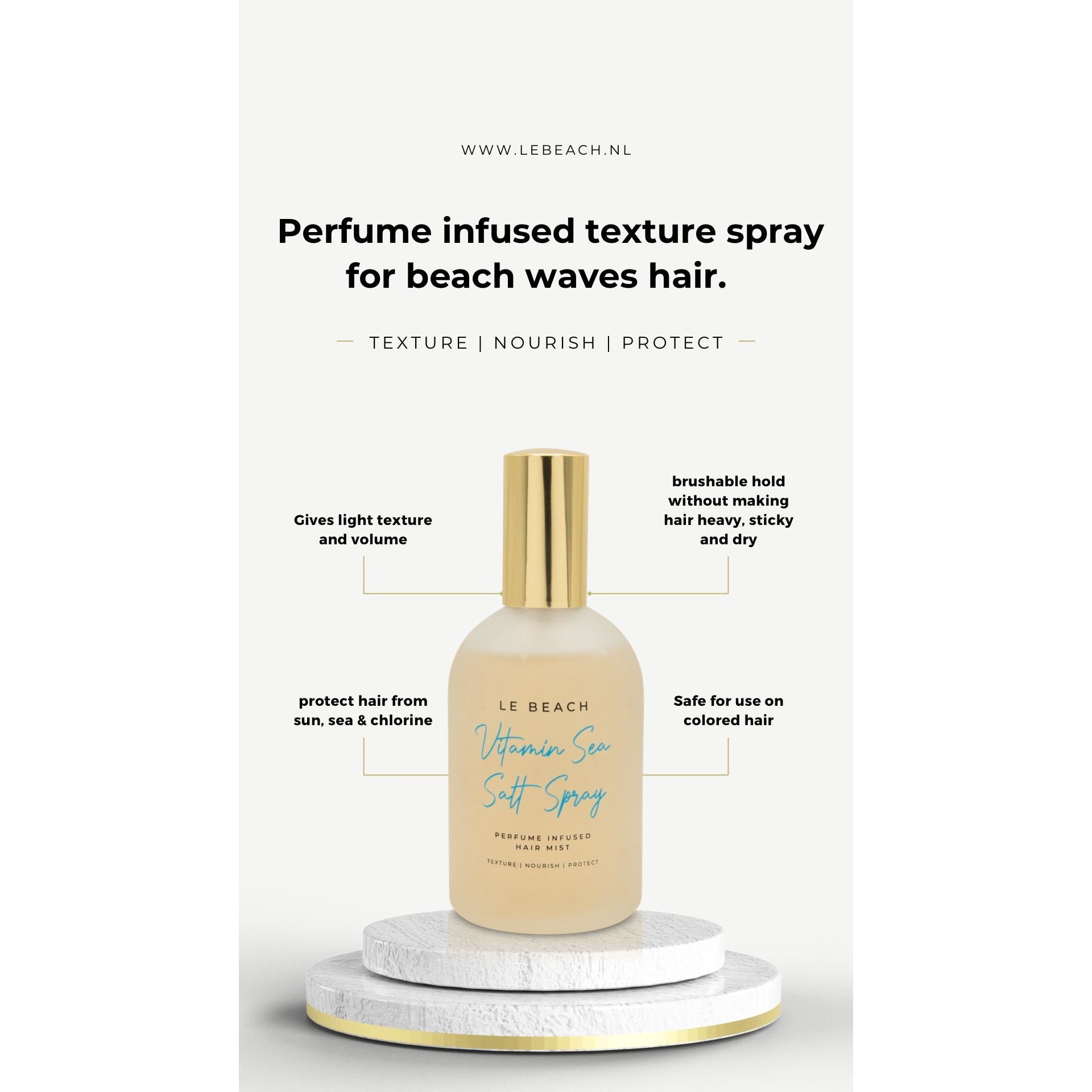 Le Beach - Vitamin Sea Salt Spray - hair perfume