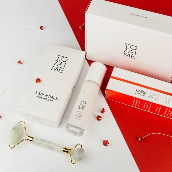 Tozaime - Set Geisha Glow Phyto Active Youth Cream + Jaderoller