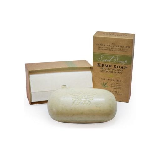 Saponificio Varesino - Hemp Soap - Scrub Soap - Peelingseife