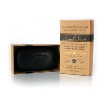 Saponificio Varesino - Black Vanilla - Scrub Soap - Peelingseife