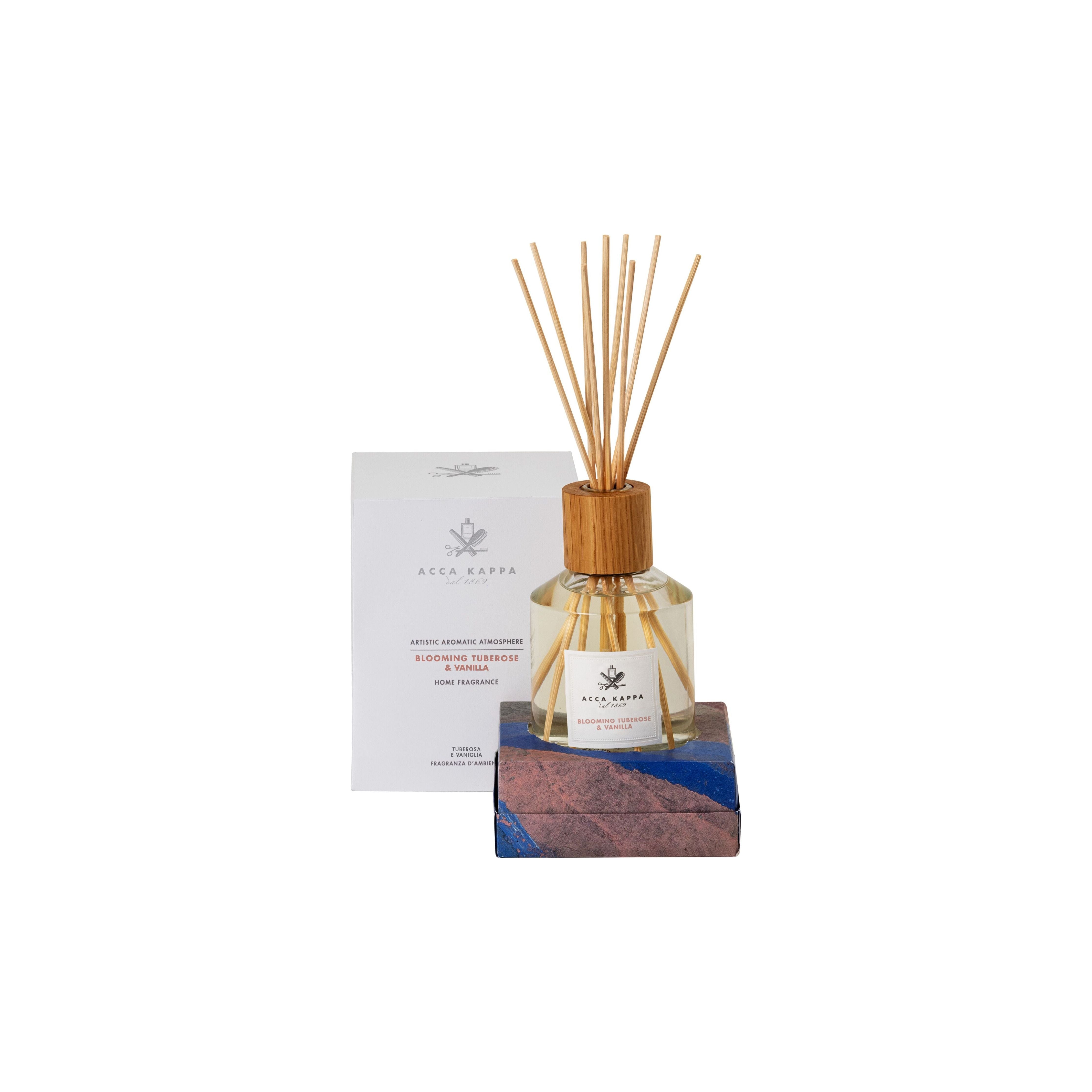 Acca Kappa - Diffusor mit Stäbchen - Blooming Tuberose & Vanilla - Raumduft