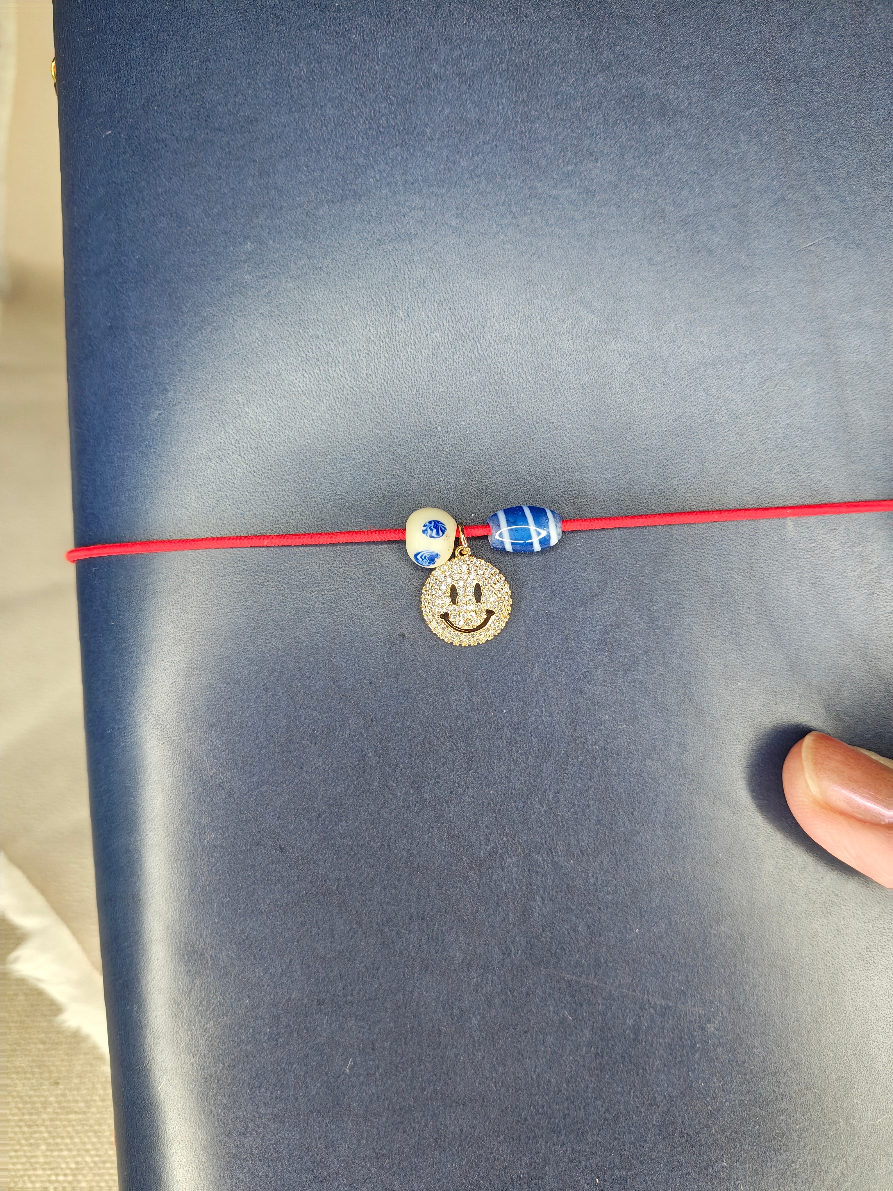 La Schiller Art - Leder Notebook - The Traveler marine blau