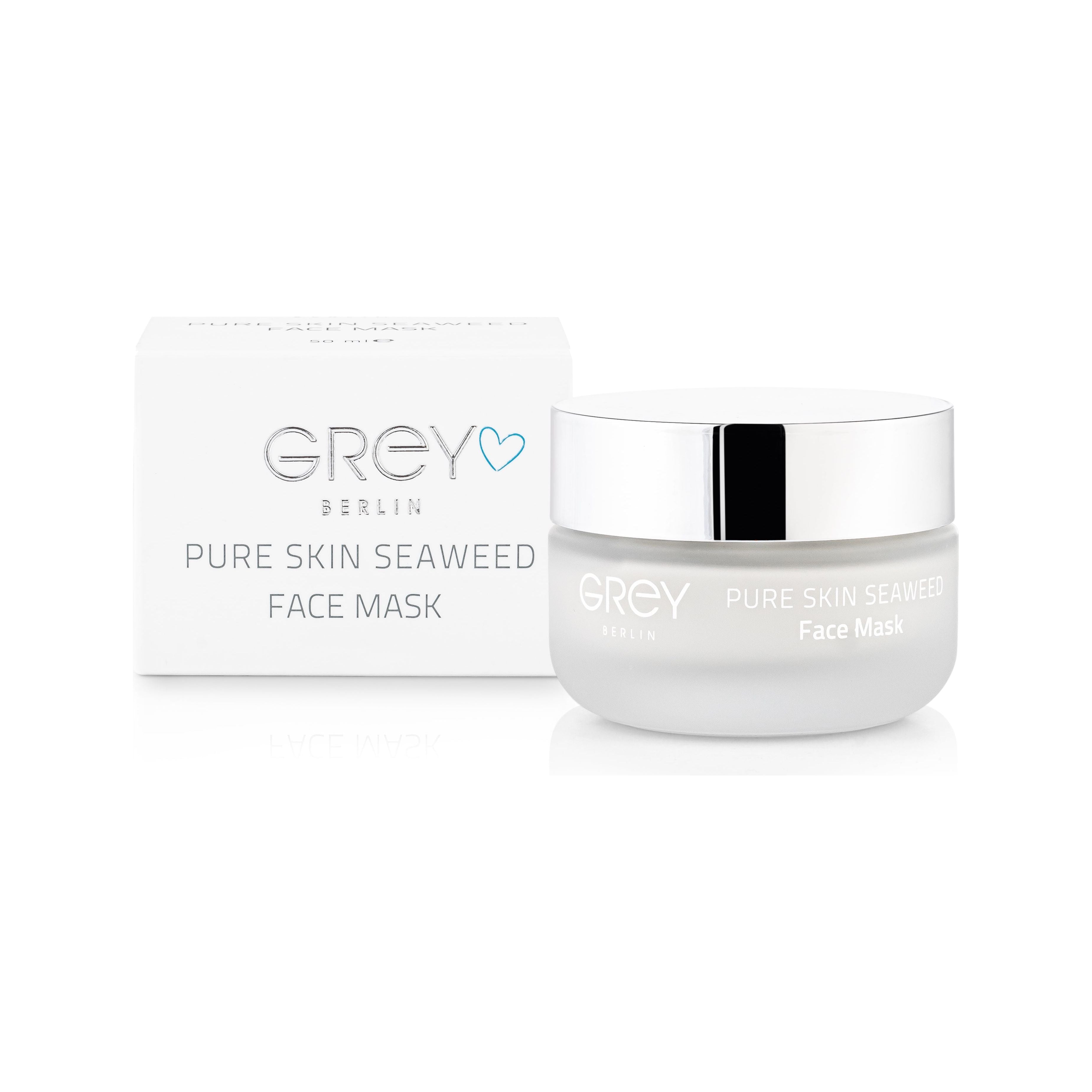Grey - Pure Skin Seaweed Face Mask - Gesichtsmaske