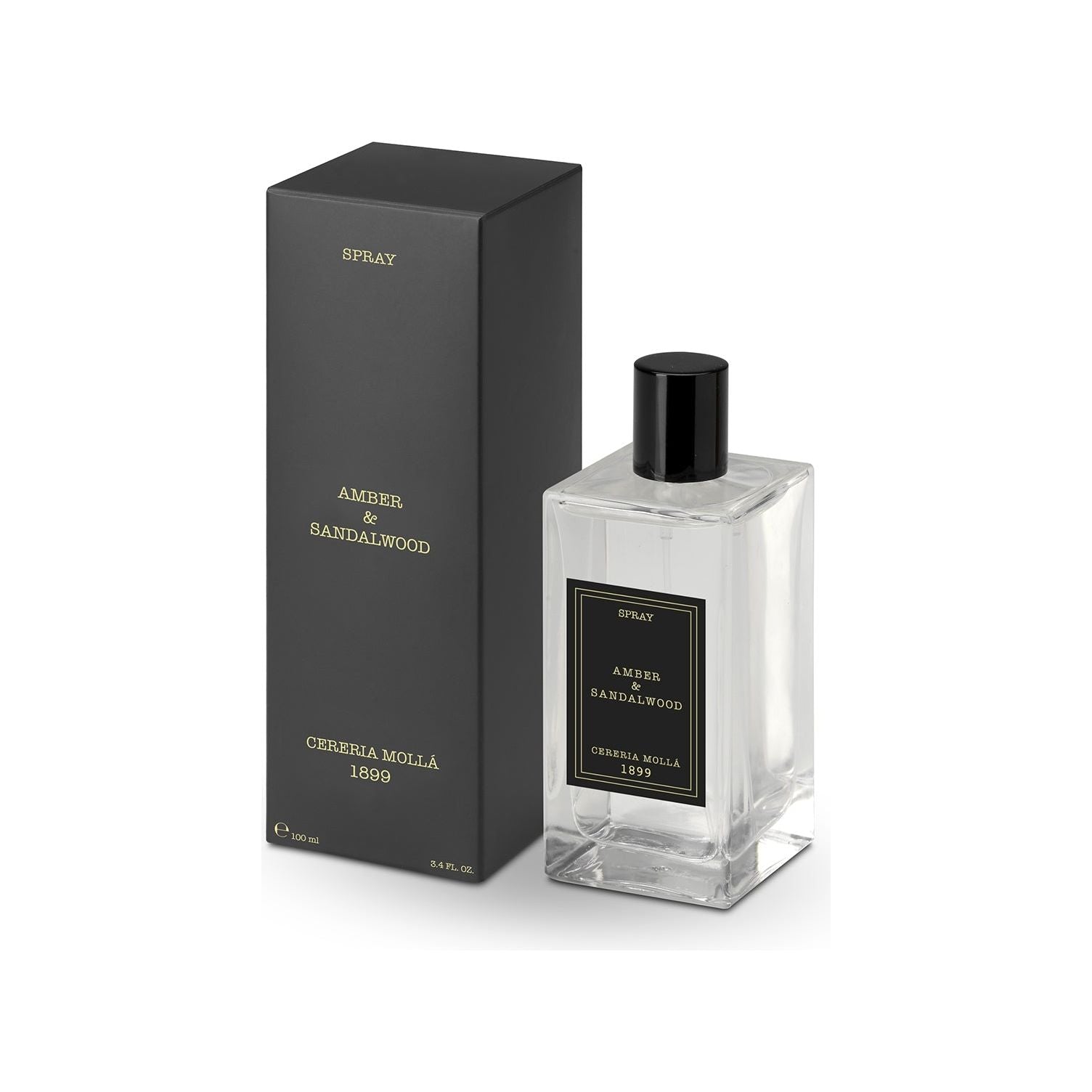 Cereria Molla - Amber & Sandalwood - Raumspray