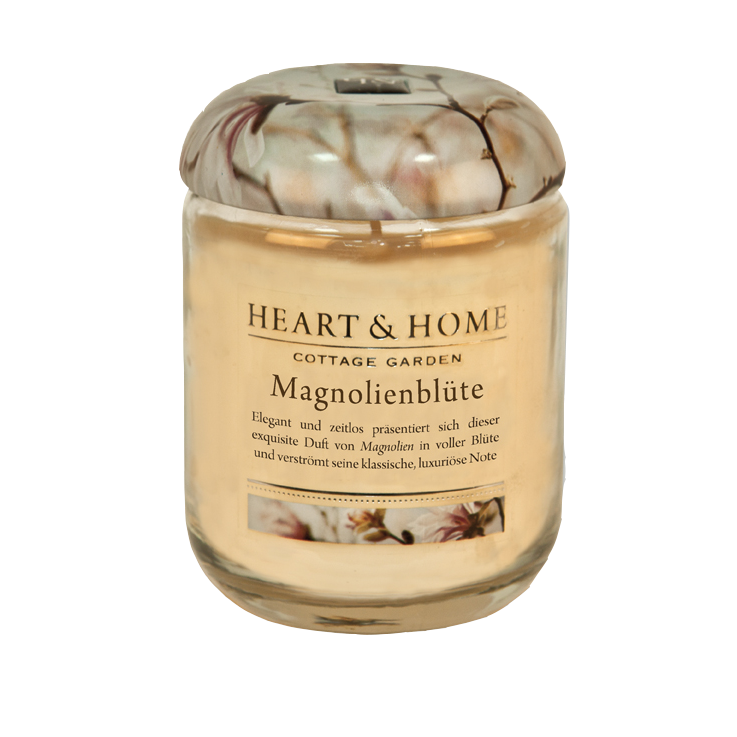 Heart & Home - Magnolienblüte - Duftkerze