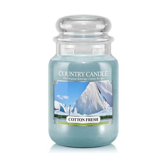 Country Candle - Cotton Fresh - Dufkerze
